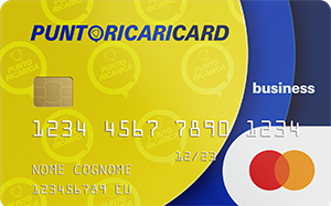 Carta Puntoricaricard brandizzata